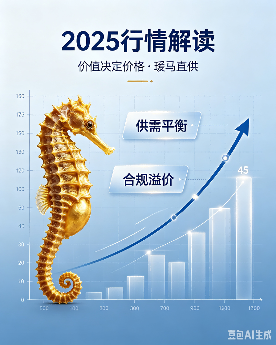 2025年海马干品市场价格走势分析：影响价格的4大核心因素